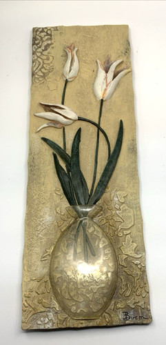 Vintage signed boem flowers - boem, in