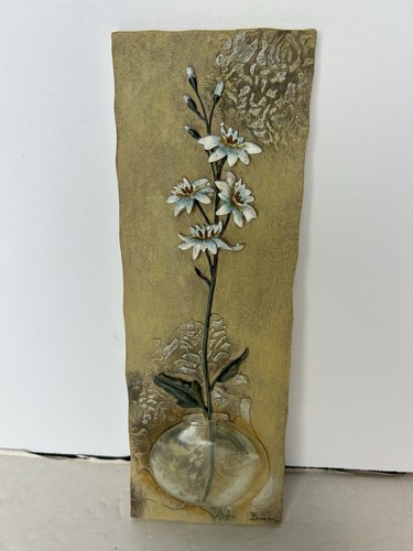 Boem signed wall art tile - signed, 3d